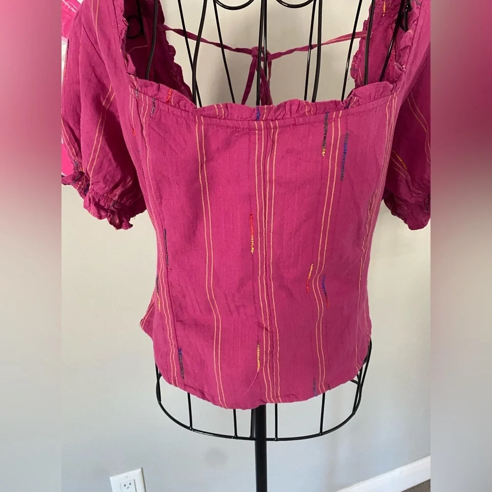 NWT Free People Pink Corset Top Size Small💕